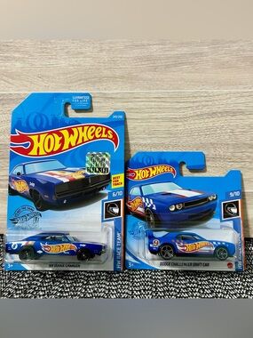 Hot Wheels 69 Dodge Charger Factory Sealed & Dodge Challenger Short Card